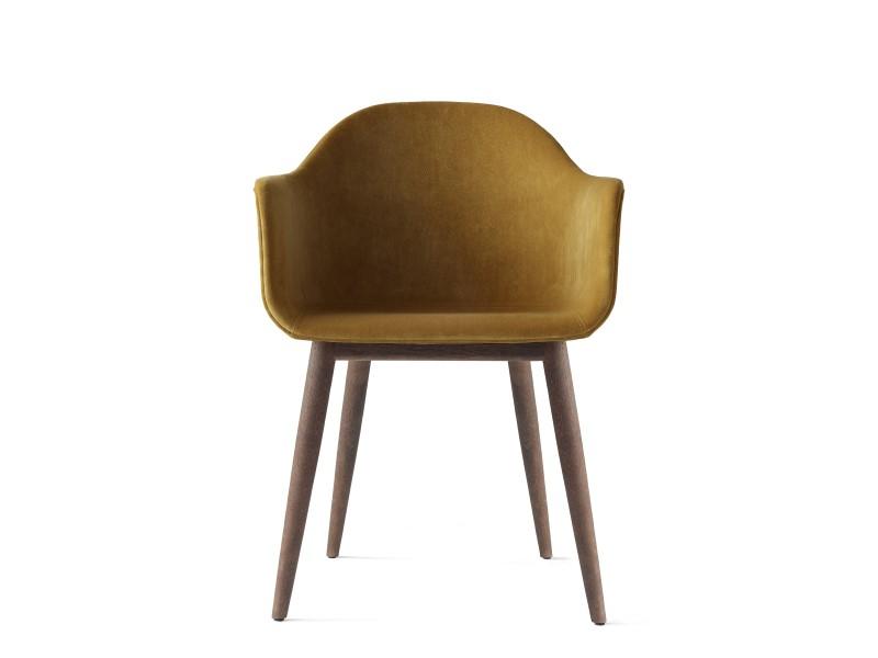 Harbour Dining Chair Wood Base Full Upholstery MENU-9352005