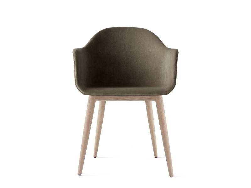 Harbour Dining Chair Wood Base Full Upholstery MENU-9352001