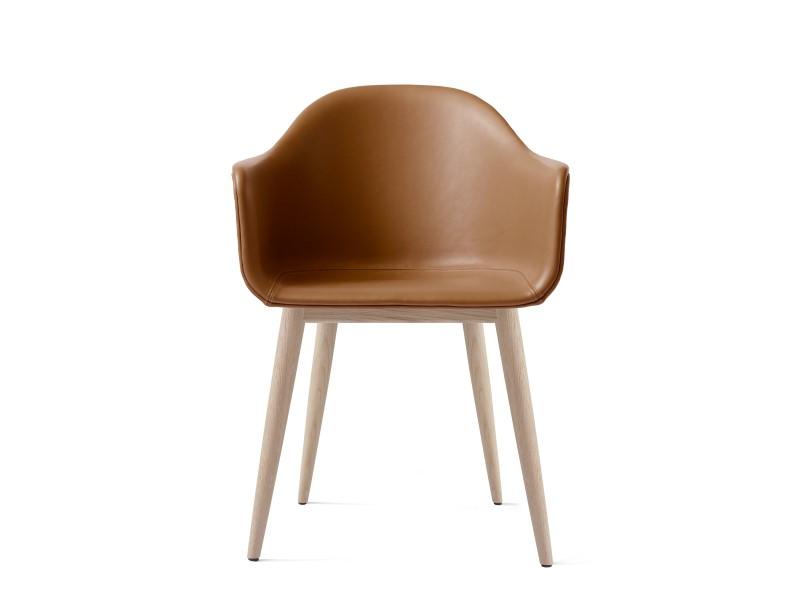 Harbour Dining Chair Wood Base Full Upholstery MENU-9352005