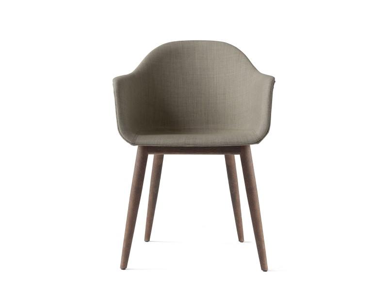 Harbour Dining Chair Wood Base Full Upholstery MENU-9352001