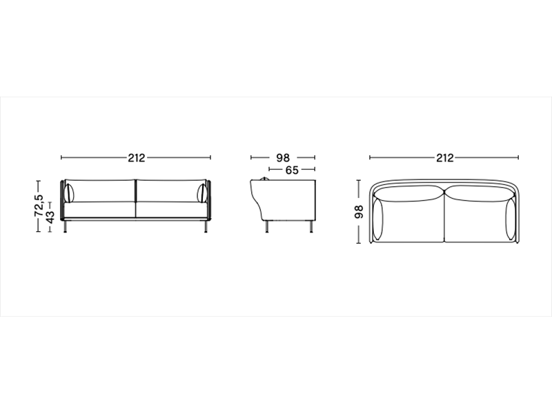 SILHOUETTE 3 SEATER