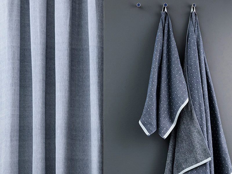 Chambray Shower Curtain FERM-9295