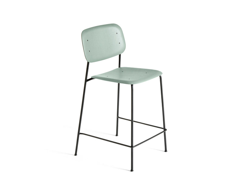 SOFT EDGE 90 BAR STOOL BR TUBE BASE