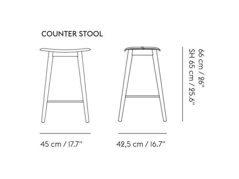 FIBER COUNTER / BAR STOOL WOOD BASE FULL UPHOLSTERY