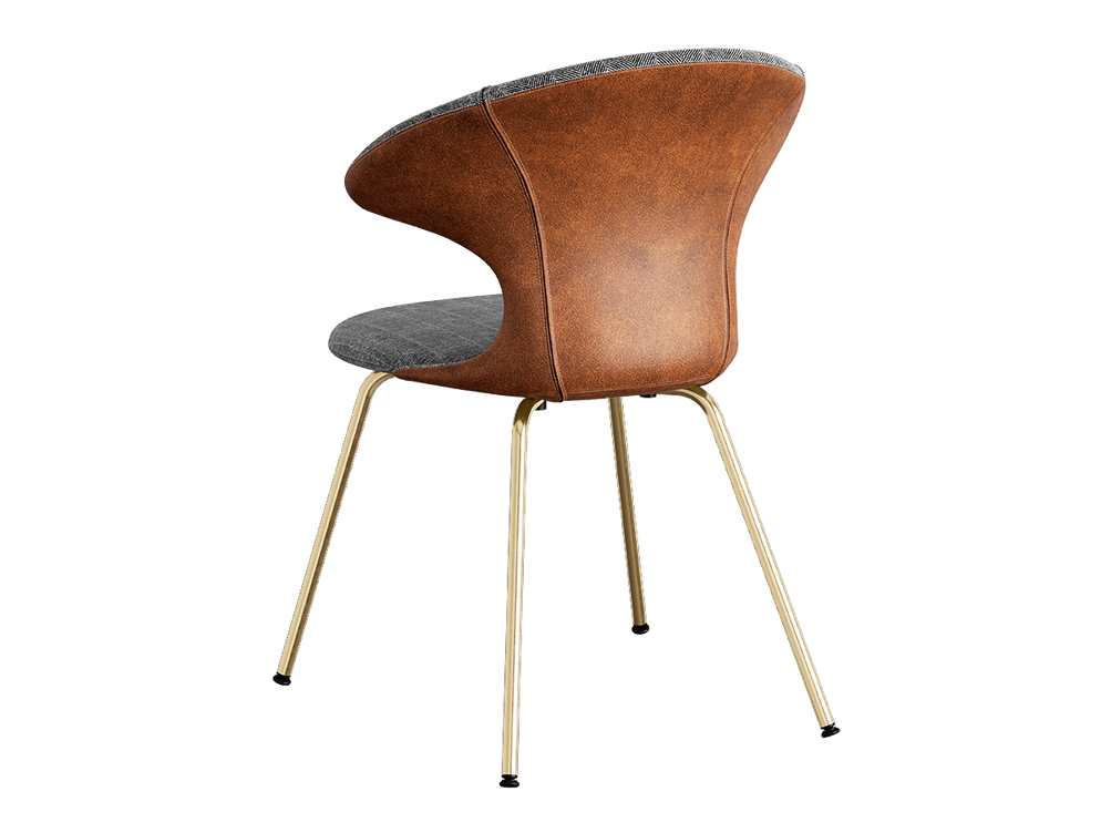 TIME FLIES | CHAIR, HERRINGBONE & LEATHER