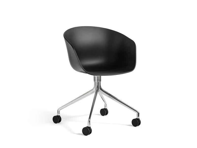 ABOUT A CHAIR - AAC 24 ARMCHAIR SWIVEL BASE & CASTORS